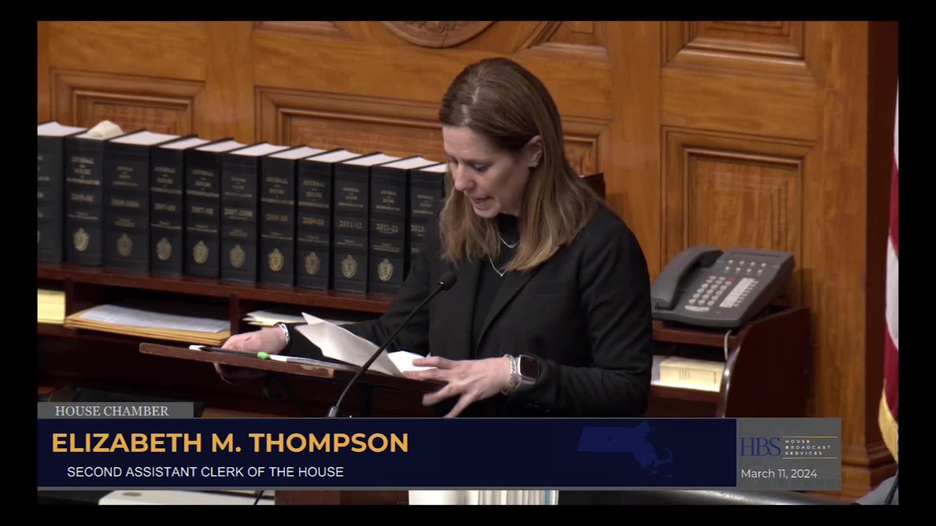 Thumbnail image for MA House of Representatives, March 11-14