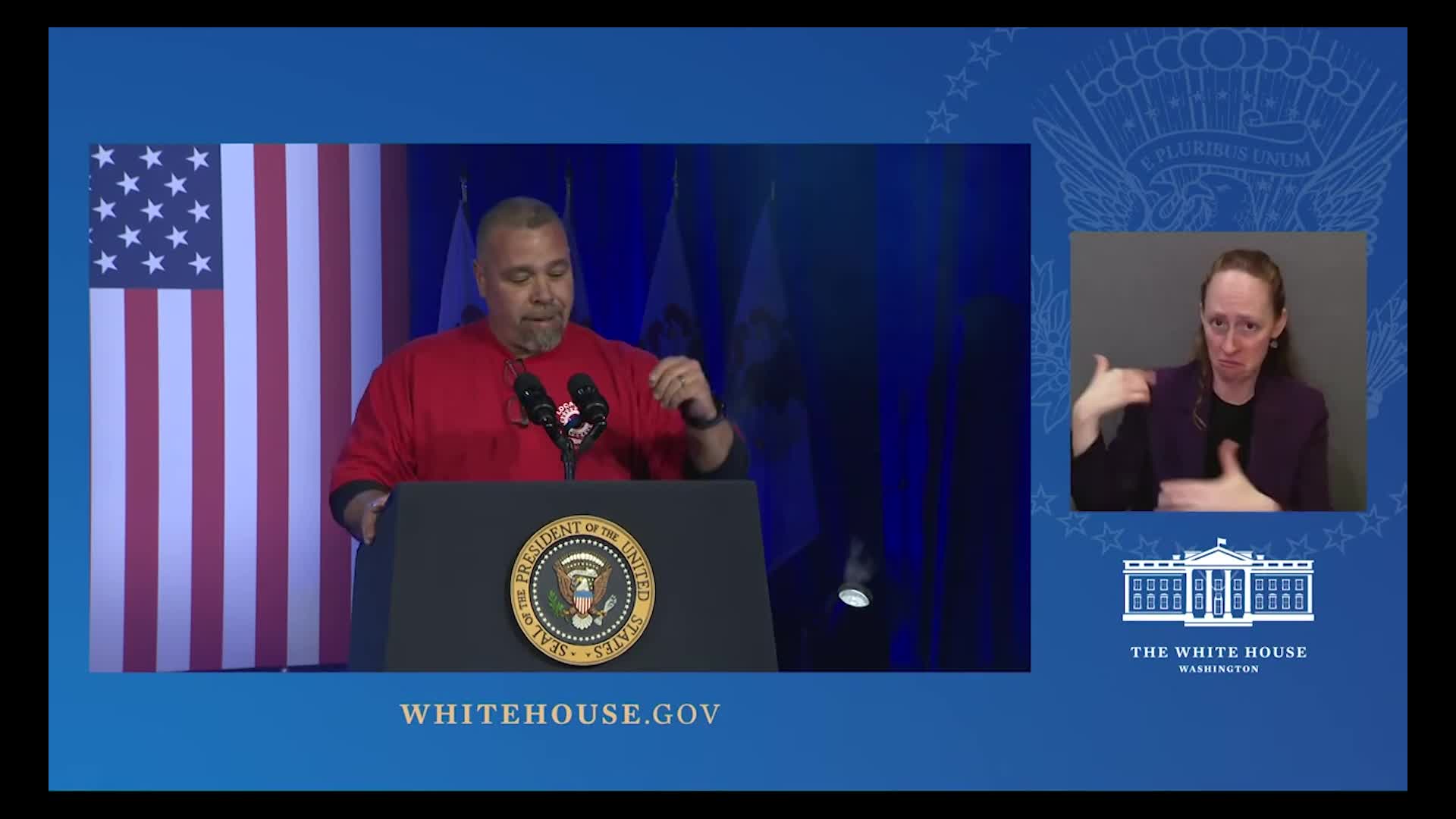 Thumbnail image for President Attends UAW Event