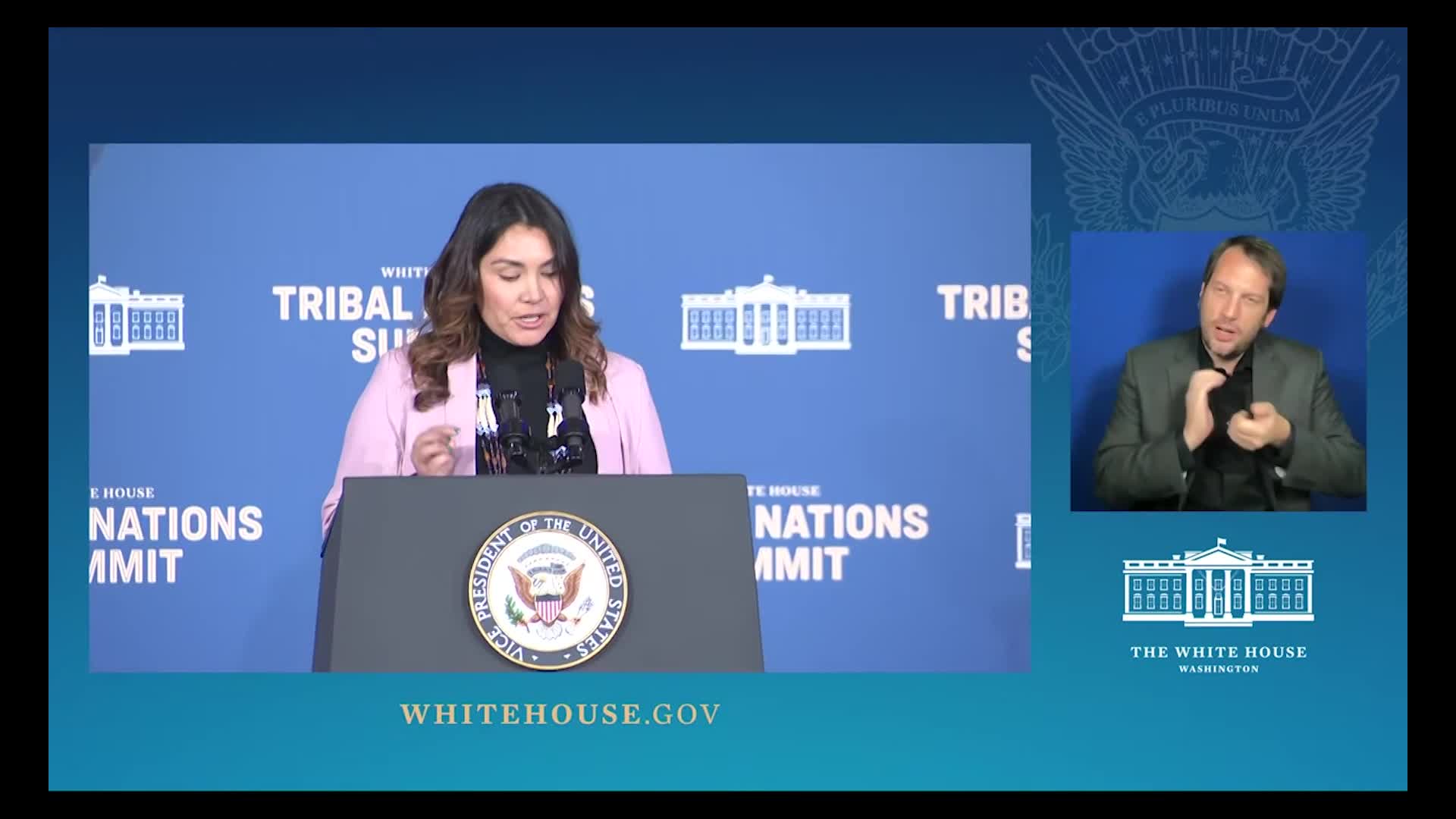Thumbnail image for VP at Tribal Nations Summit