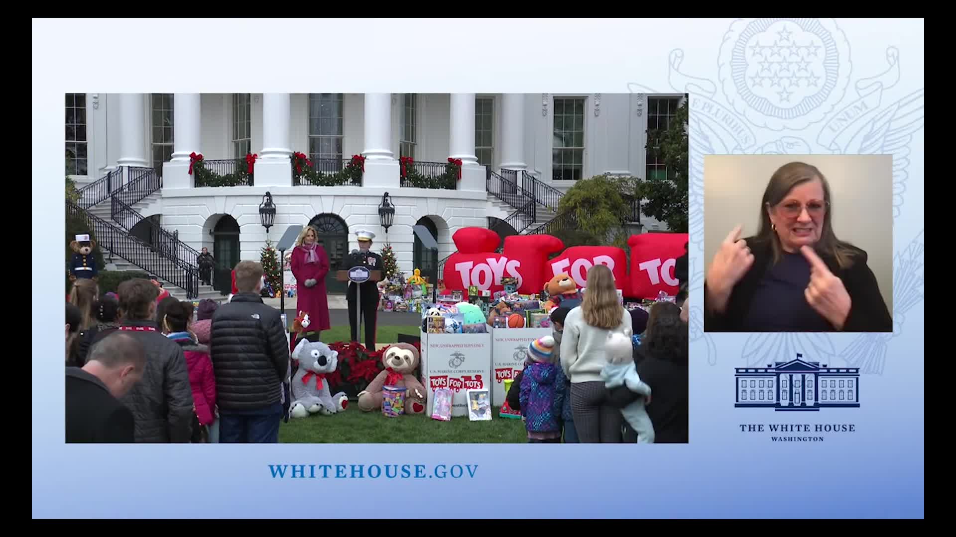 Thumbnail image for White House Toys for Tots