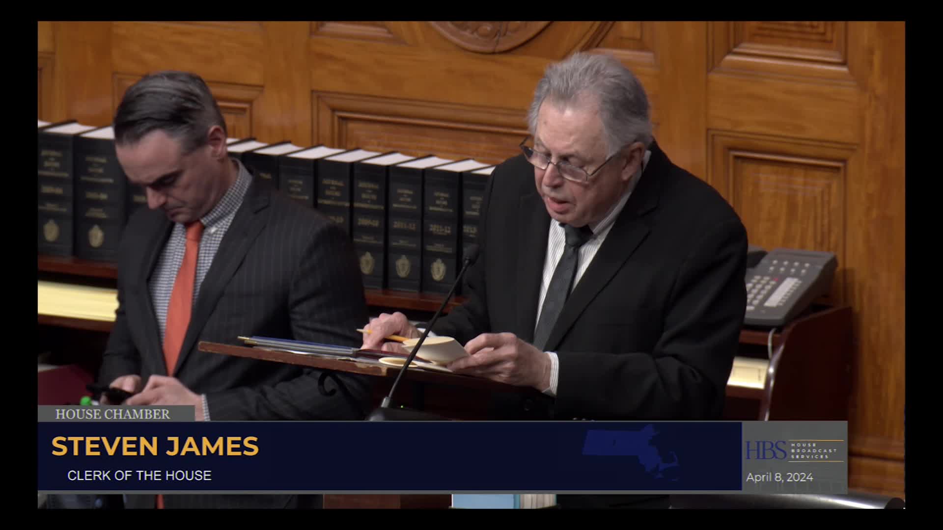 Thumbnail image for MA House of Representatives, April 8-18