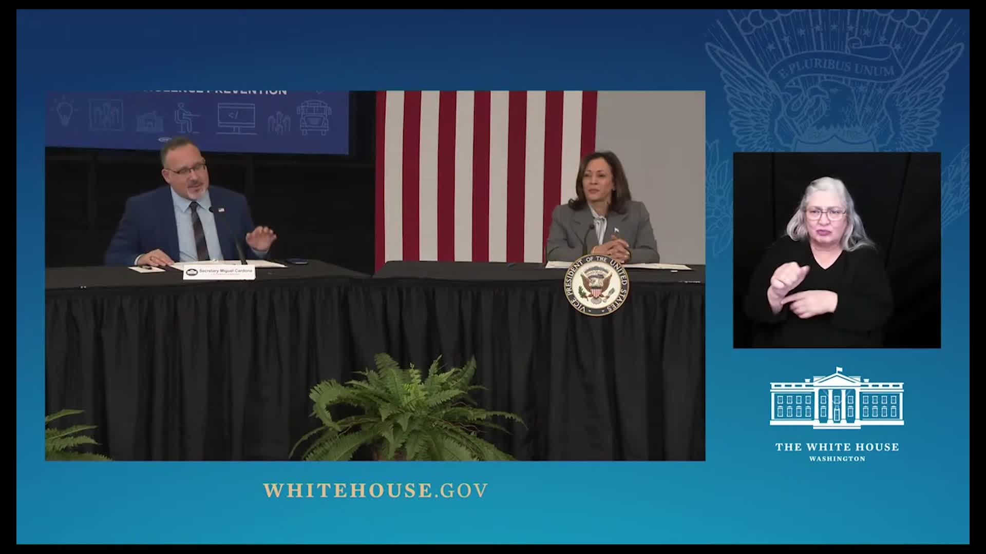 Thumbnail image for VP Harris at Gun Violence Roundtable
