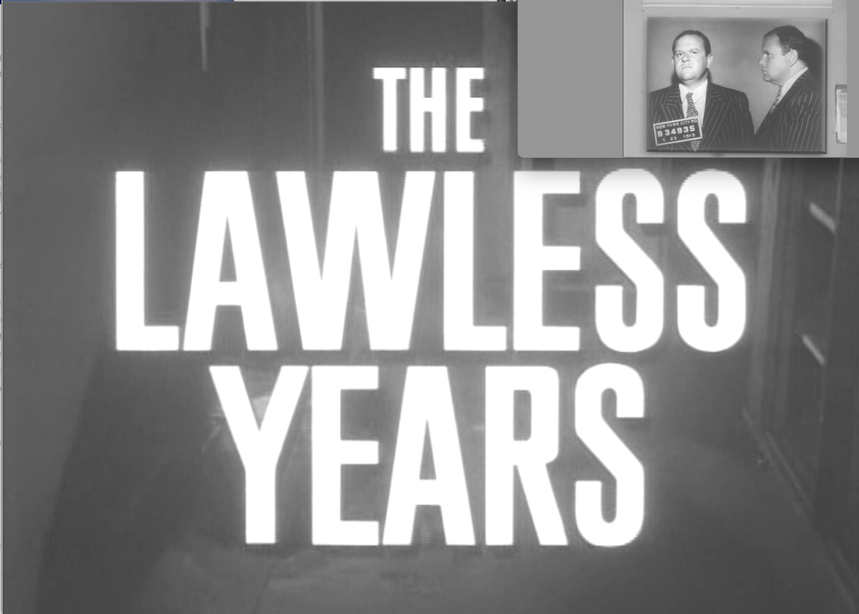 Vintage TV: Lawless Years