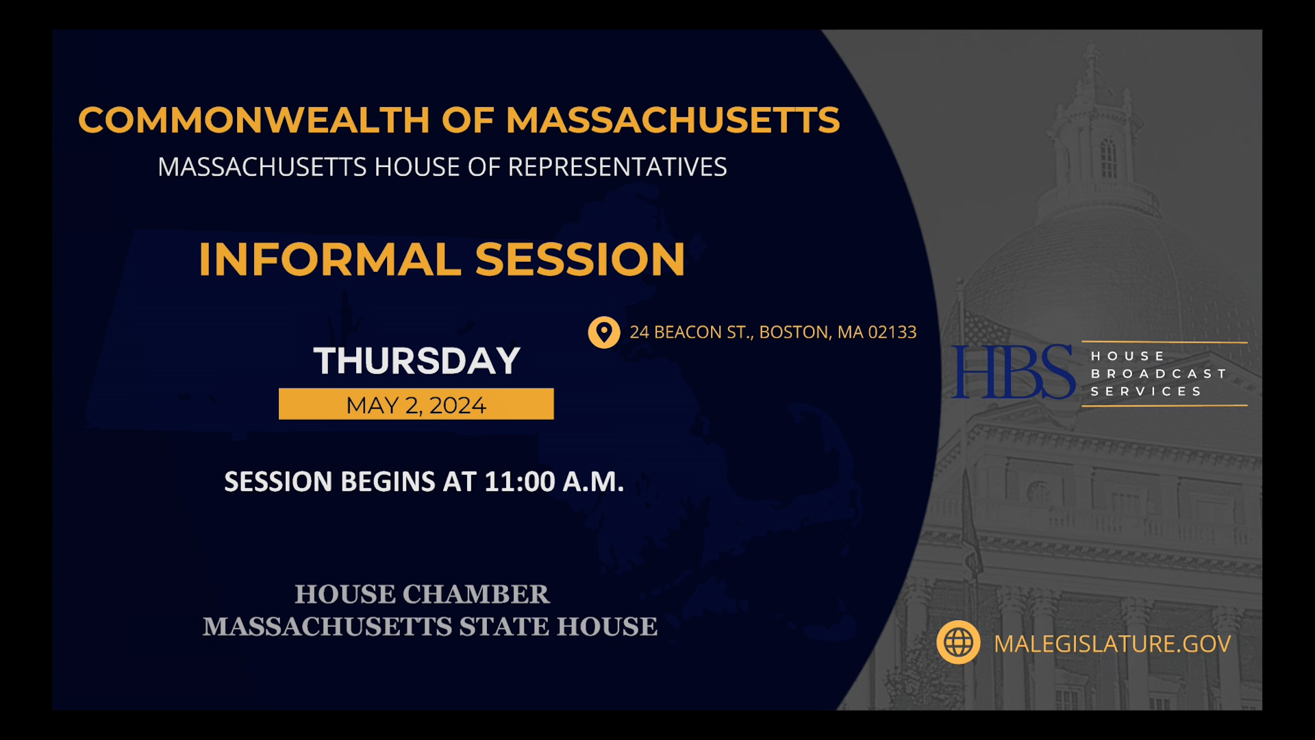 Thumbnail image for MA House of Representatives, May 2-9