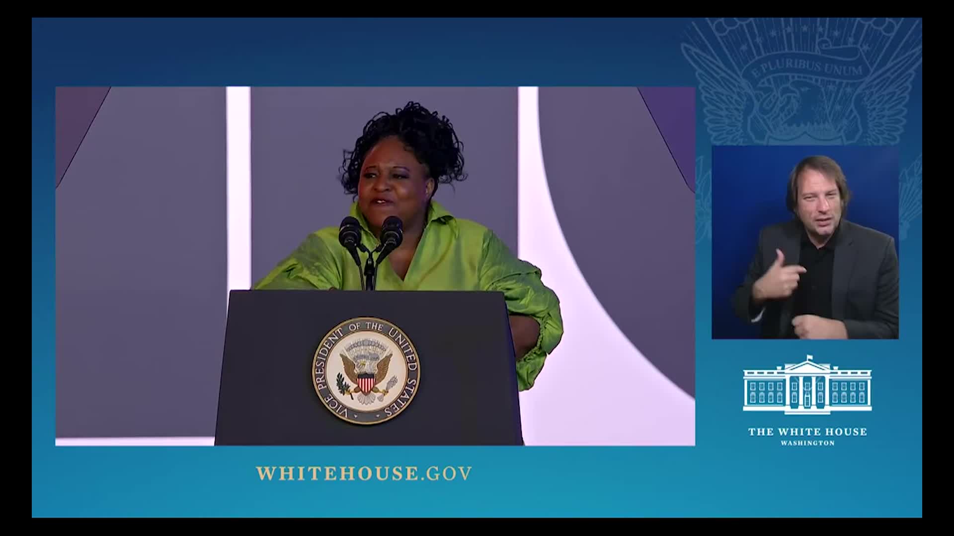 Thumbnail image for Vice President at Service Employees Convention