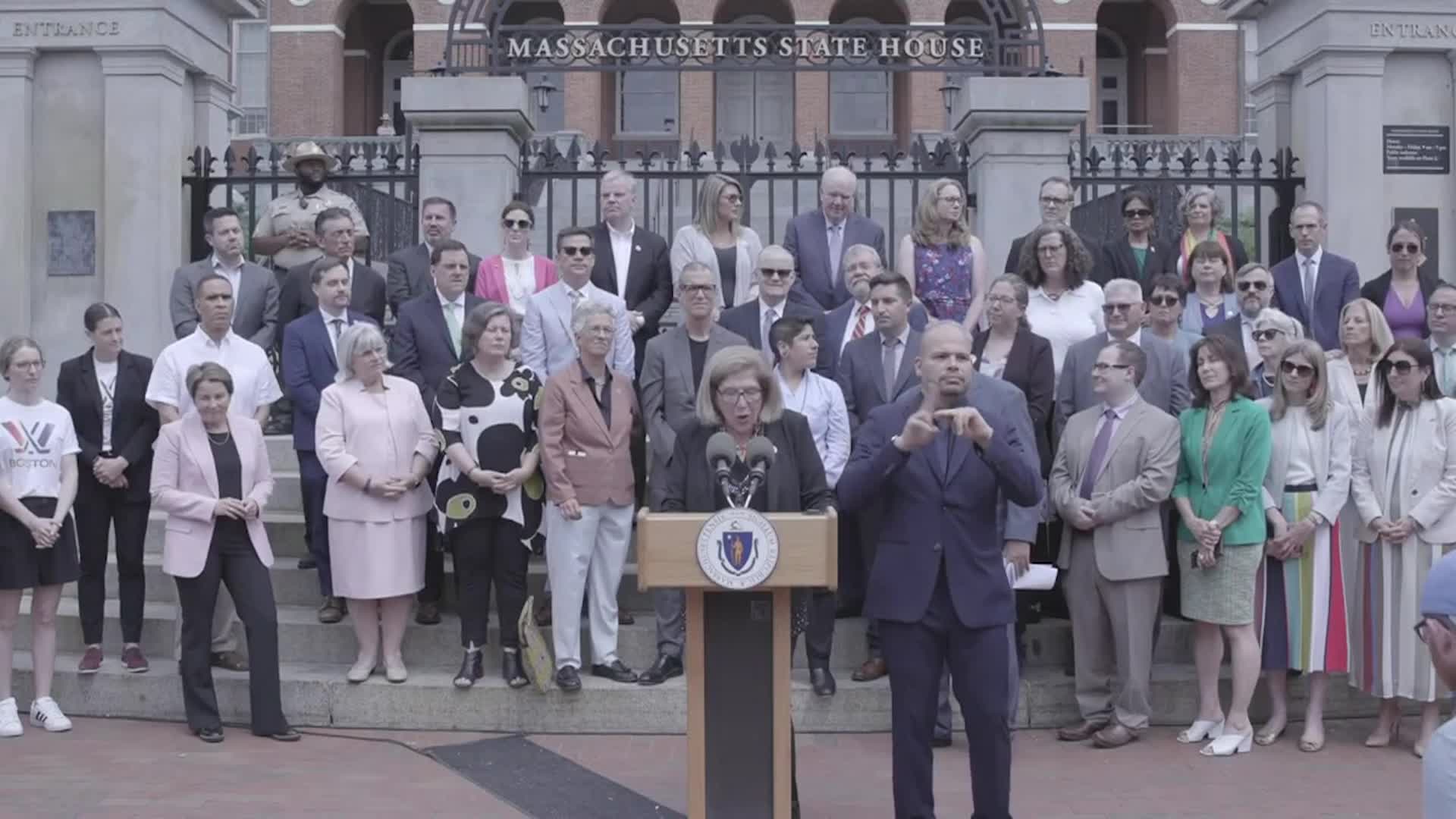 Thumbnail image for State House Pride Flag Raising