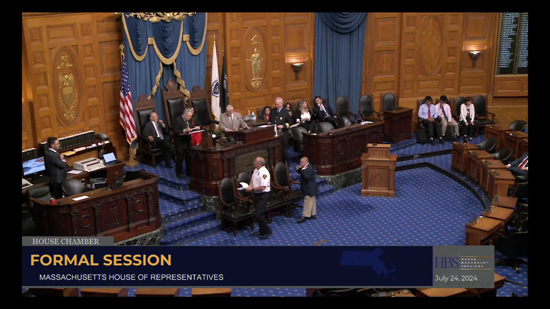 Thumbnail image for MA House of Representatives, July 24