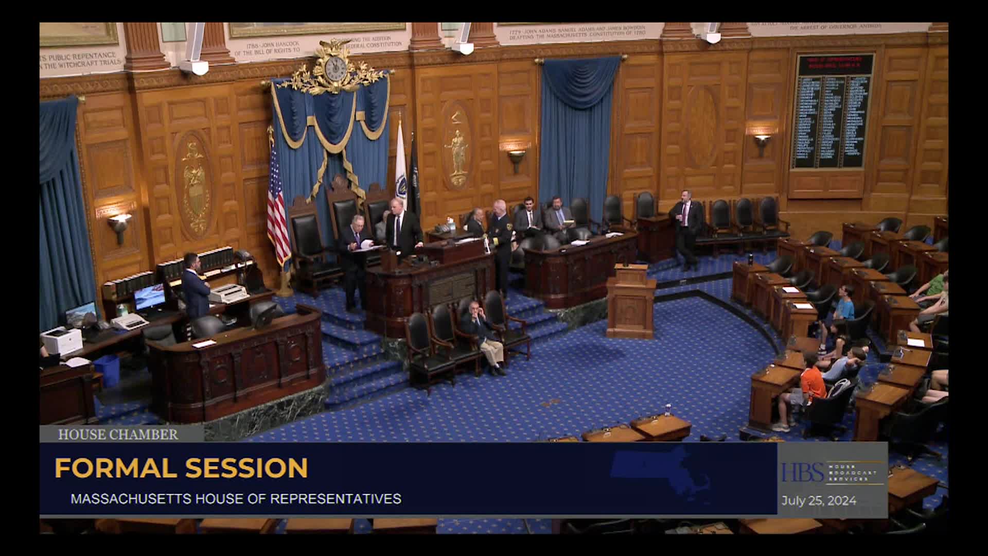 Thumbnail image for MA House of Representatives, July 25