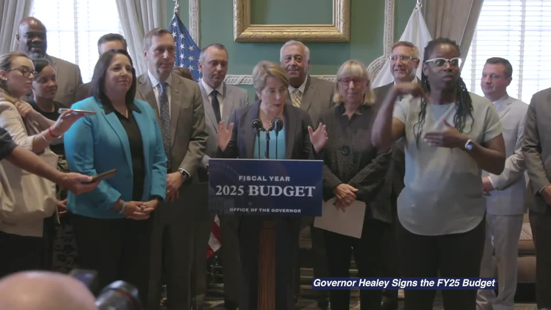 Thumbnail image for Governor Signs FY25 Budget