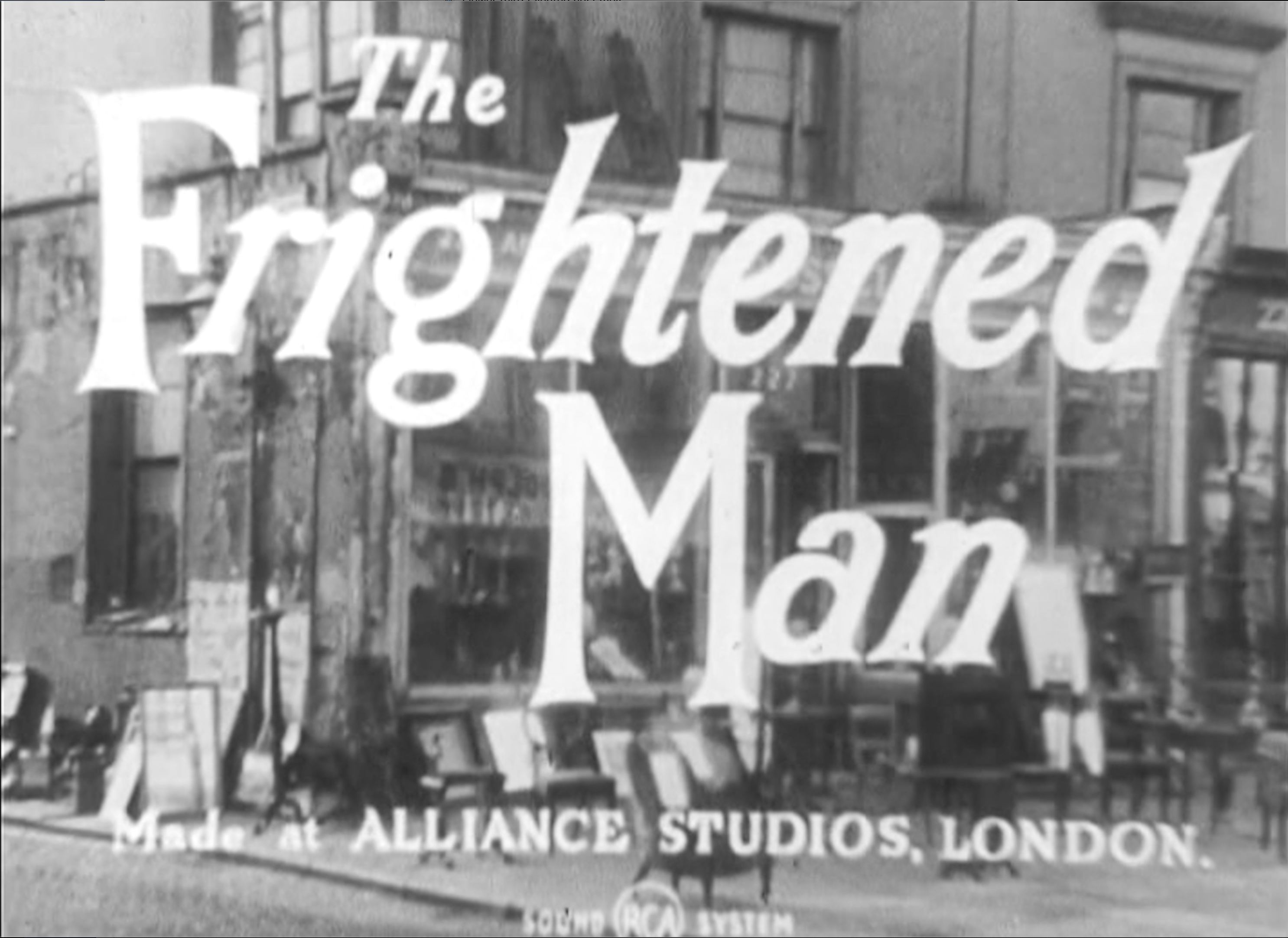 Classic Movie: The Frightened Man