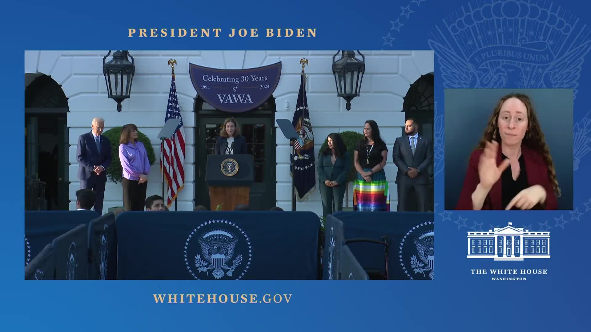 Thumbnail image for President on Violence Against Women Act Anniversary