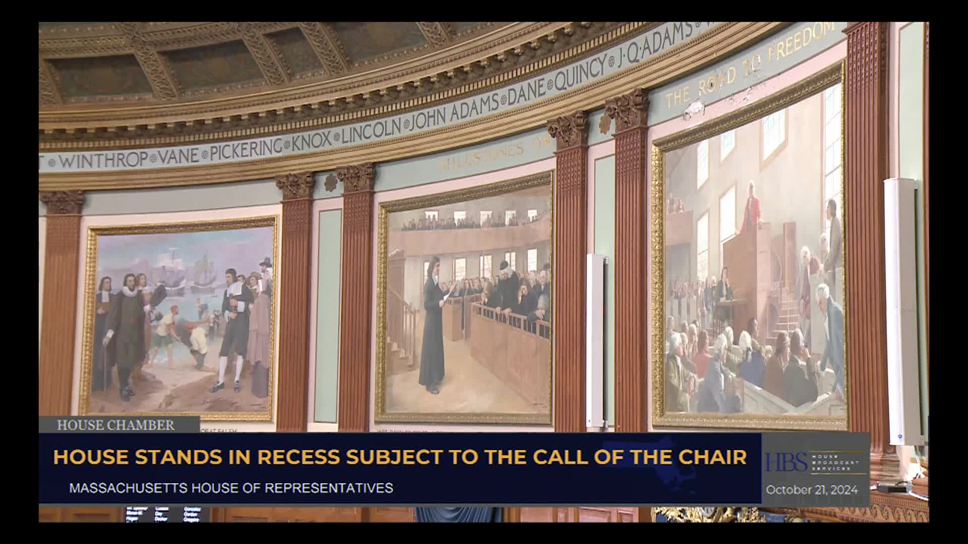 Thumbnail image for MA House of Representatives, Oct. 21-24