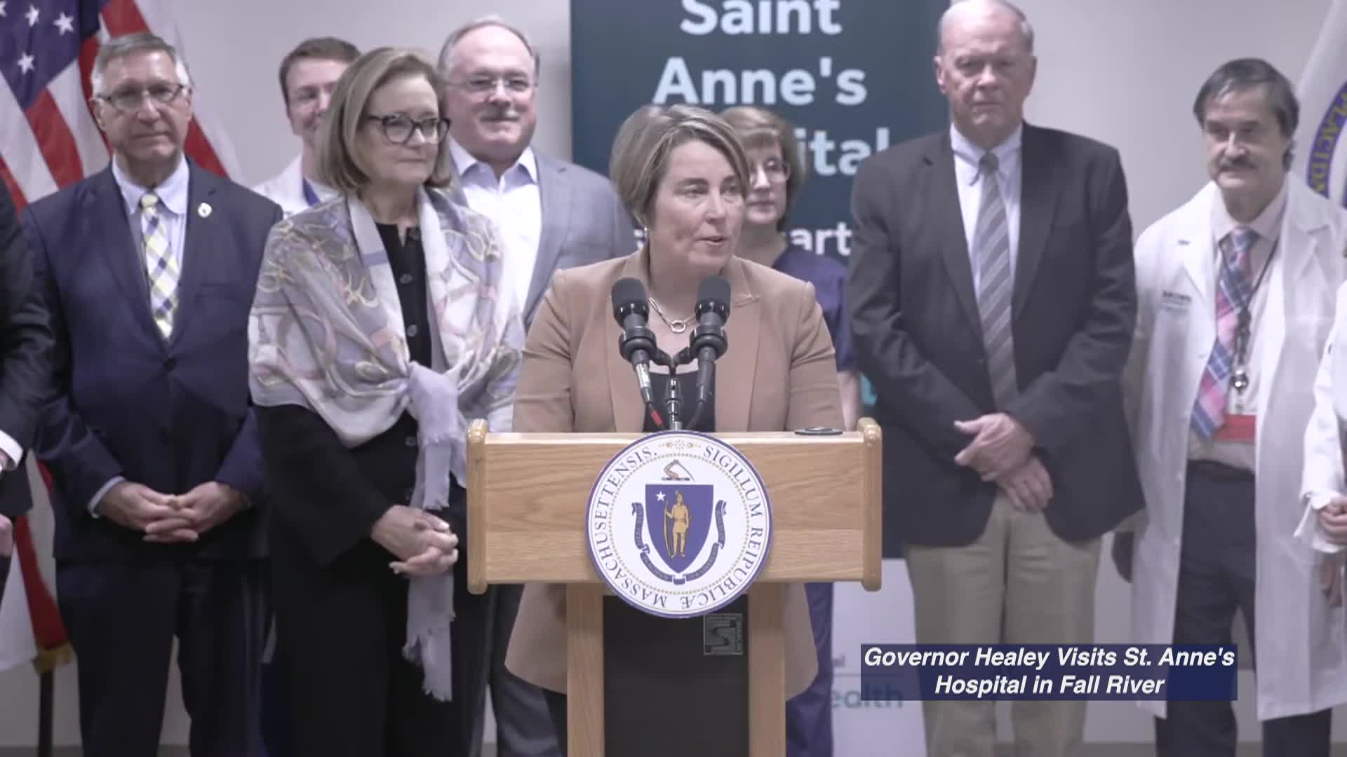Thumbnail image for Governor Visits St. Anne's Hospital