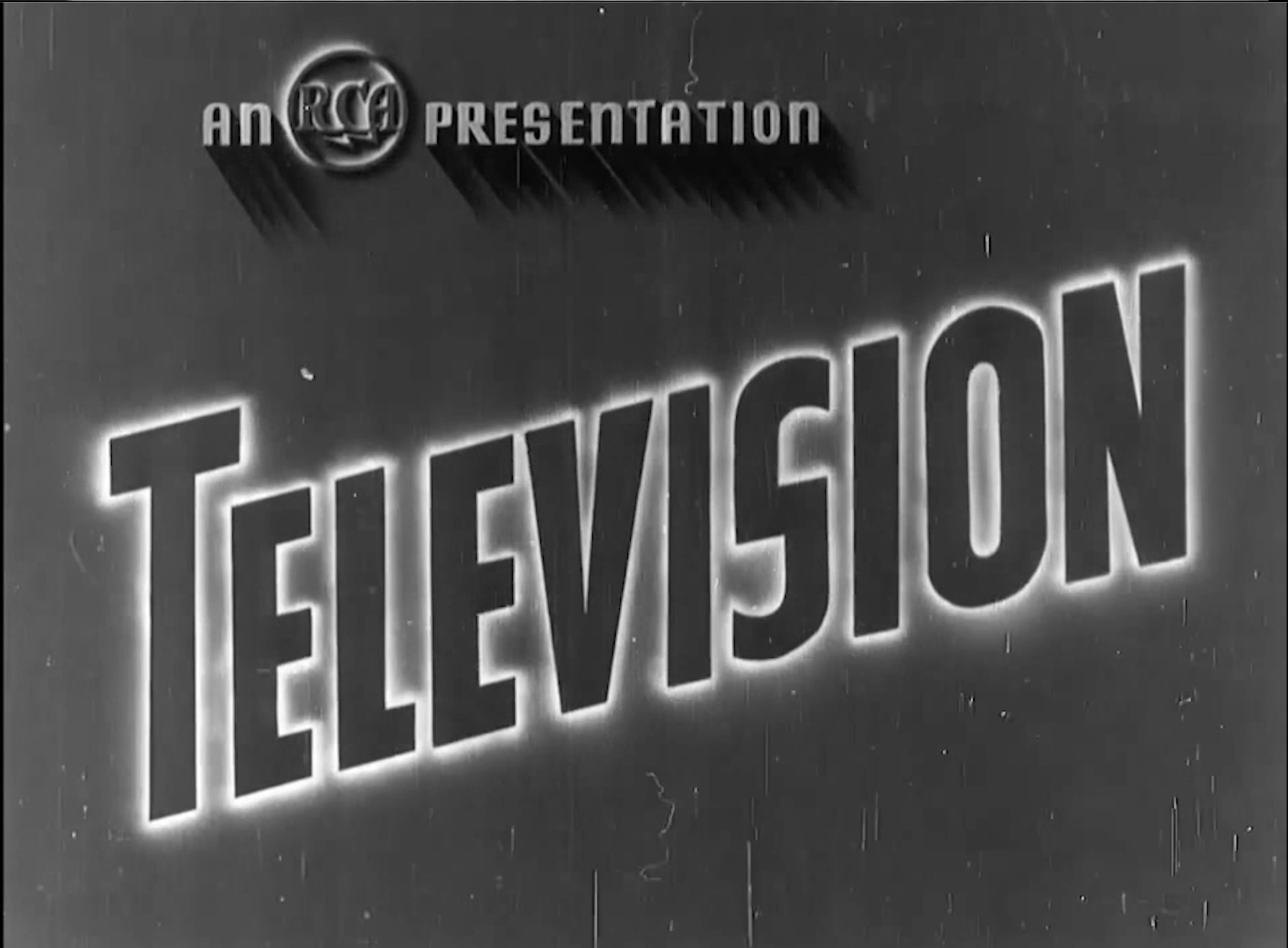 Vintage TV Documentary: Television