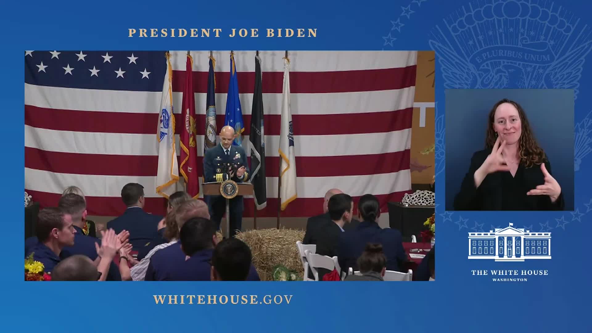Thumbnail image for President Hosts Friendsgiving Event