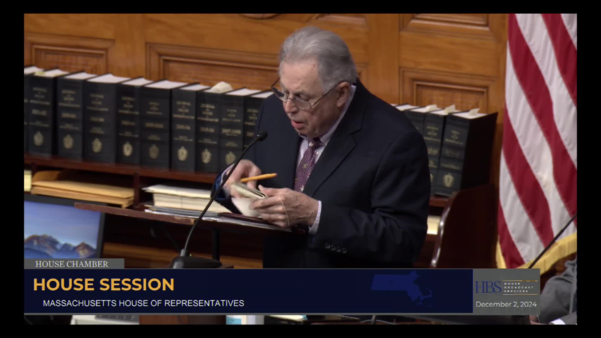 Thumbnail image for MA House of Representatives, Dec. 2-5