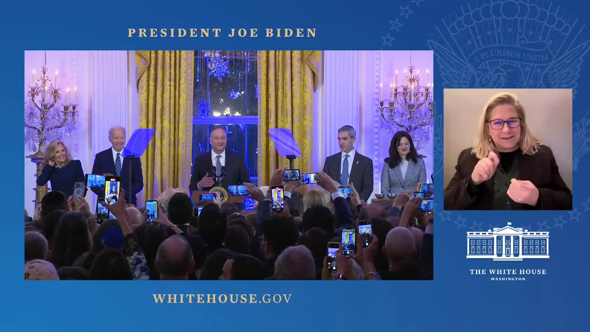 Thumbnail image for White House Hanukkah Reception