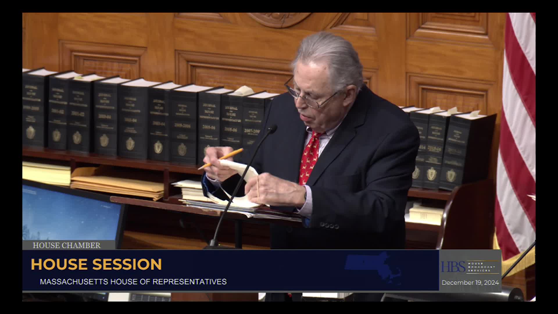 Thumbnail image for MA House of Representatives, Dec. 19