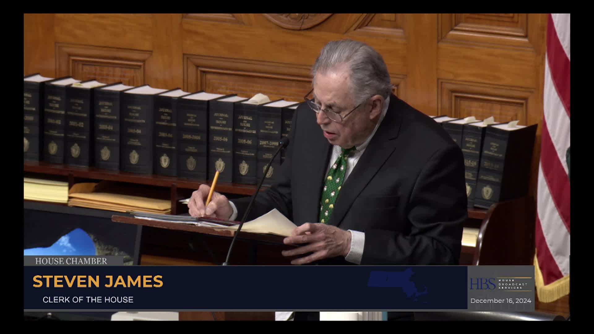 Thumbnail image for MA House of Representatives, Dec. 16, Part 1