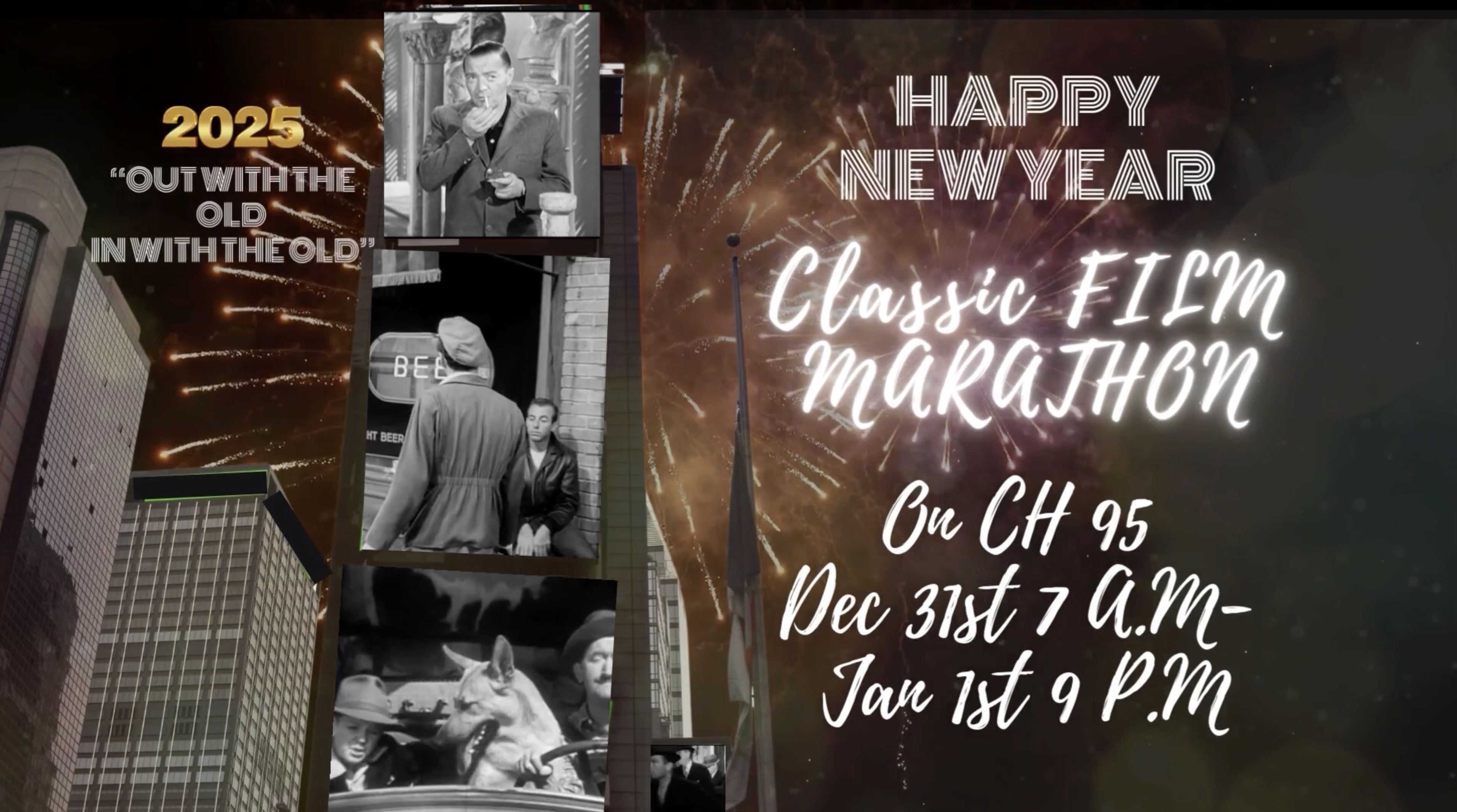 Thumbnail image for New Years Eve and Day Classic Film Promo