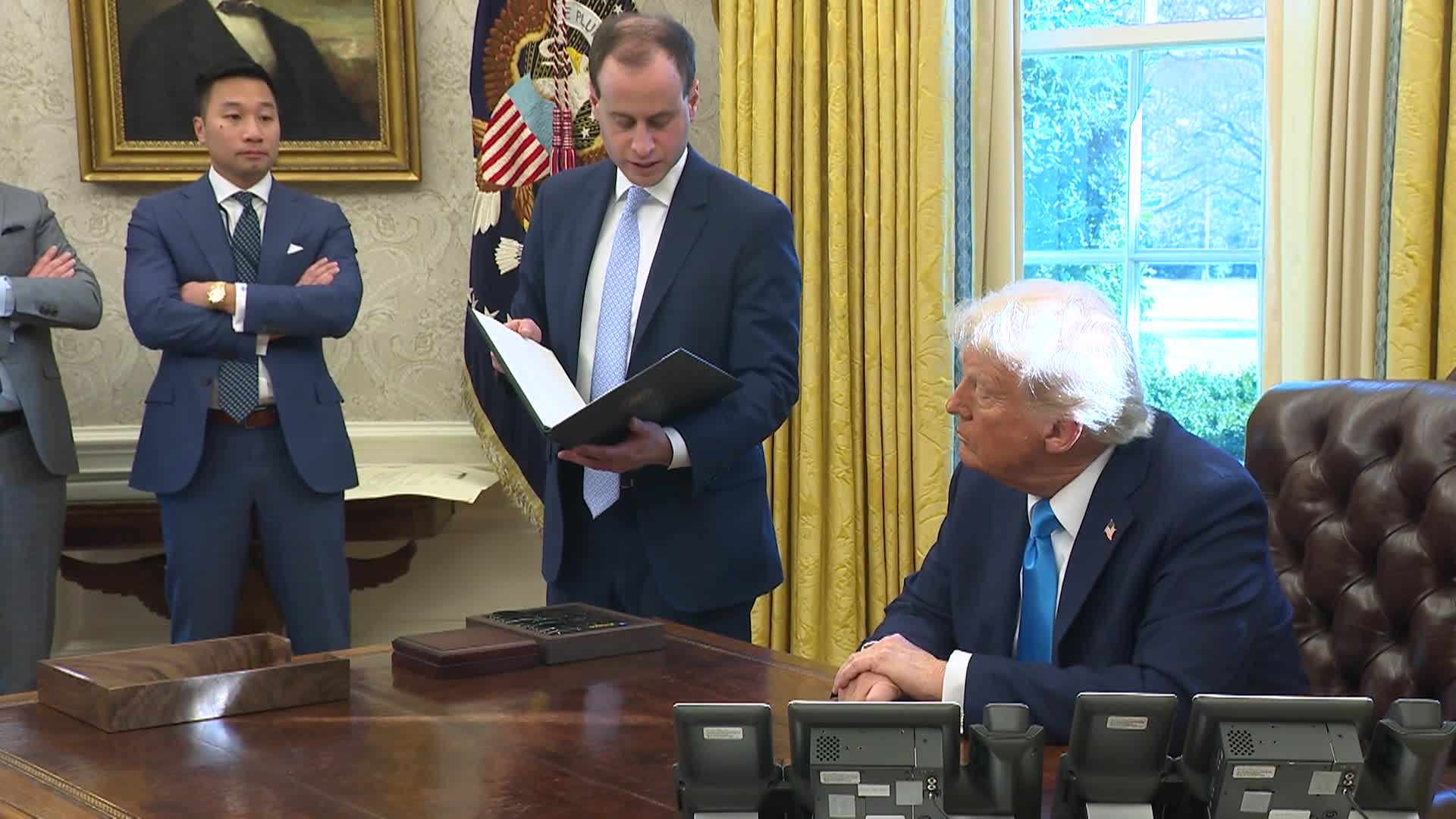 Thumbnail image for President Signs Executive Orders, Feb. 4