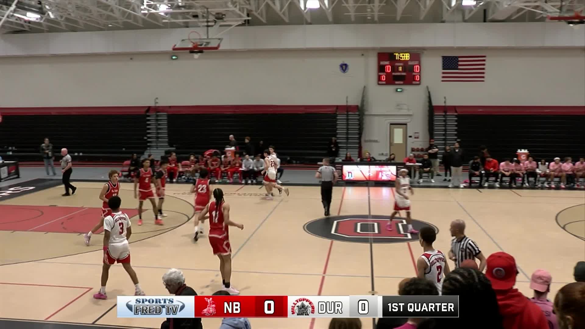 Thumbnail image for Boys Basketball: NB at Durfee