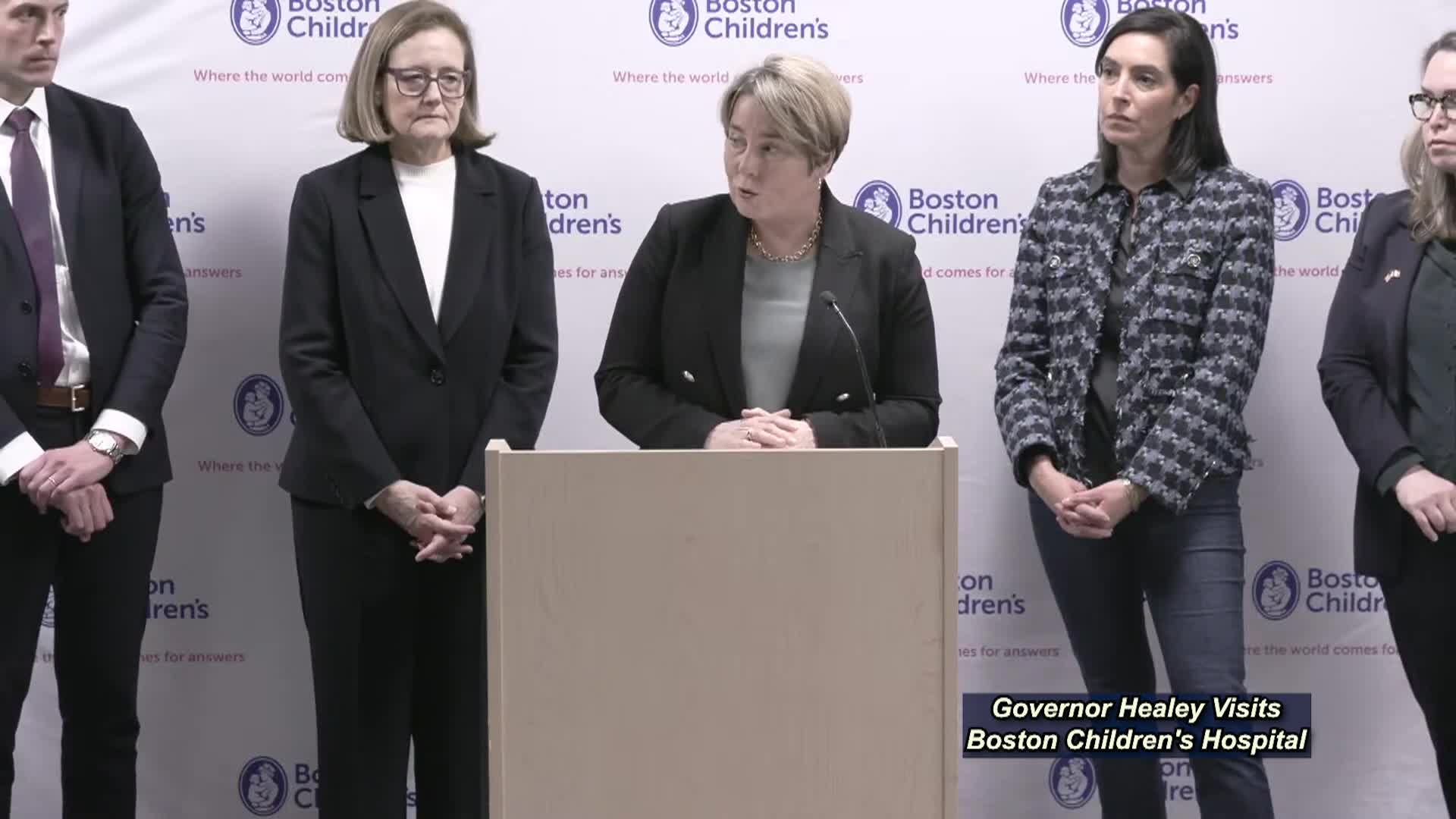 Thumbnail image for Governor Visits Children's Hospital