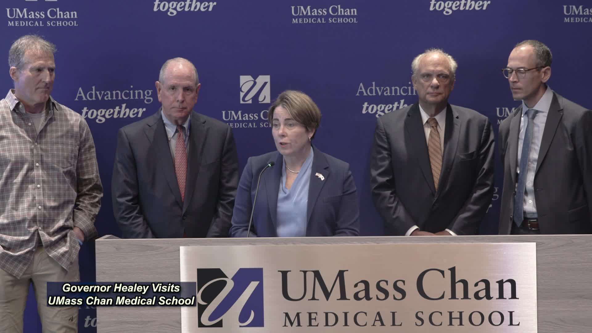 Thumbnail image for Governor Visits UMass Medical