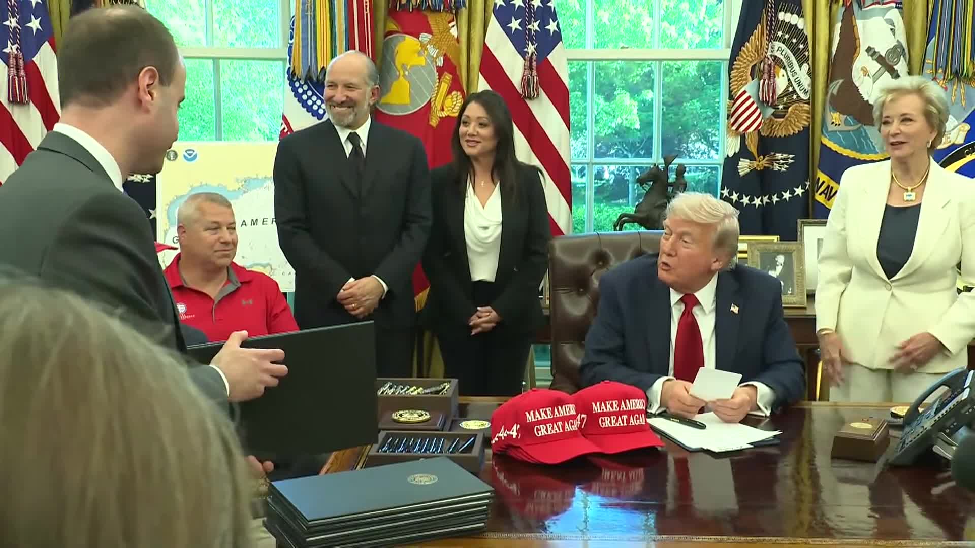 Thumbnail image for President Signs Executive Orders, April 23