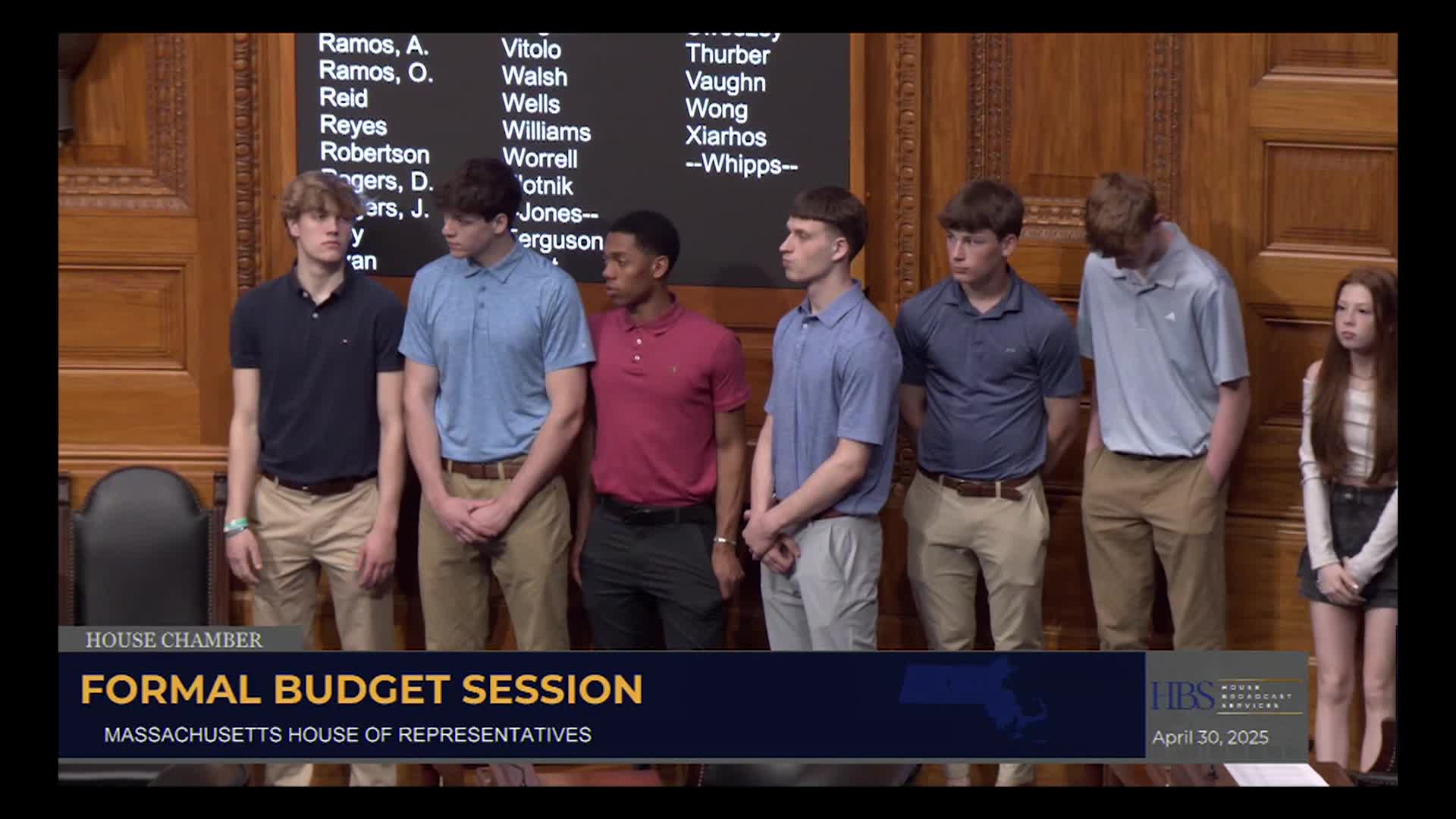 Thumbnail image for MA House Budget Session, April 30
