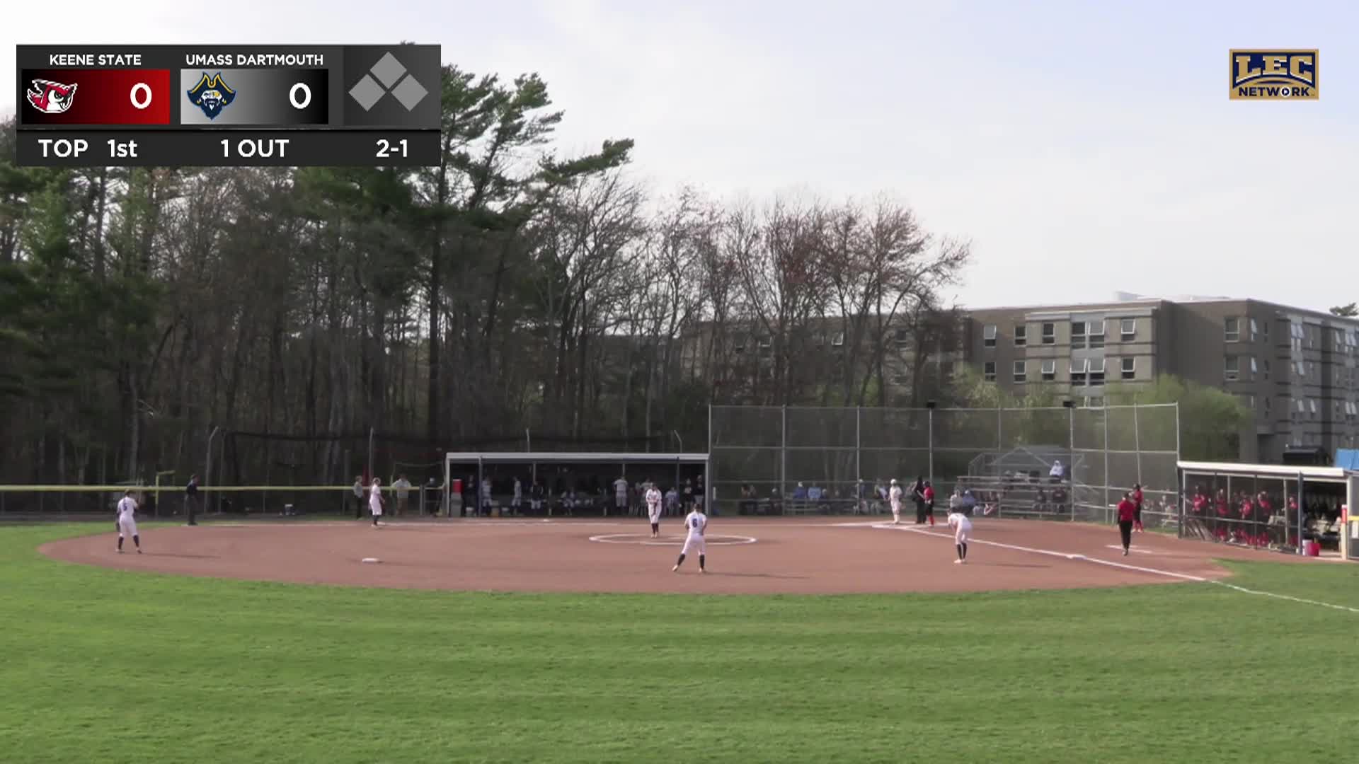 Thumbnail image for Softball: UMass Dartmouth vs Keene, game 2