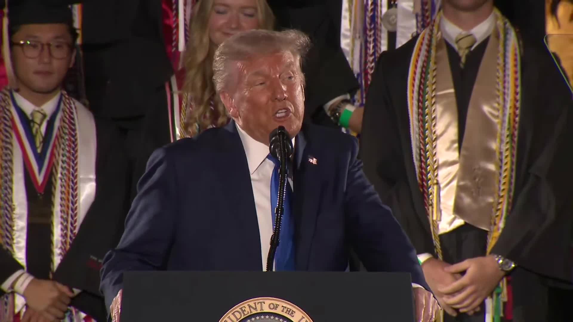Thumbnail image for President at Alabama Commencement