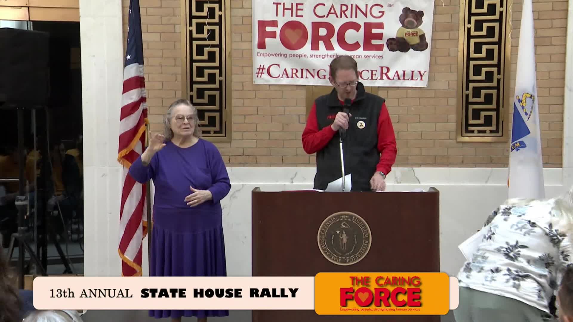 Thumbnail image for Caring Force State House Rally