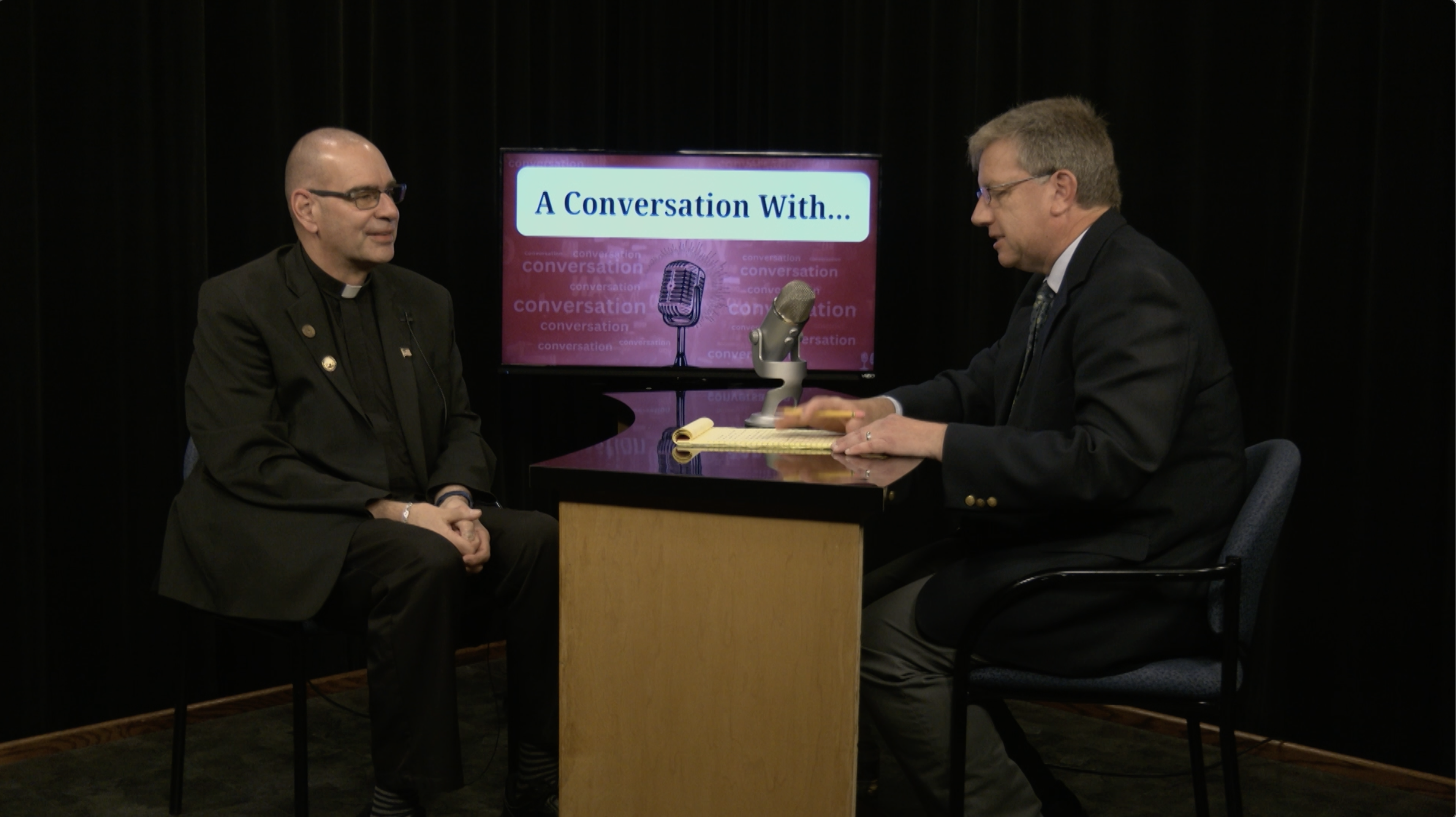 Thumbnail image for A Conversation With... Father Mike Racine