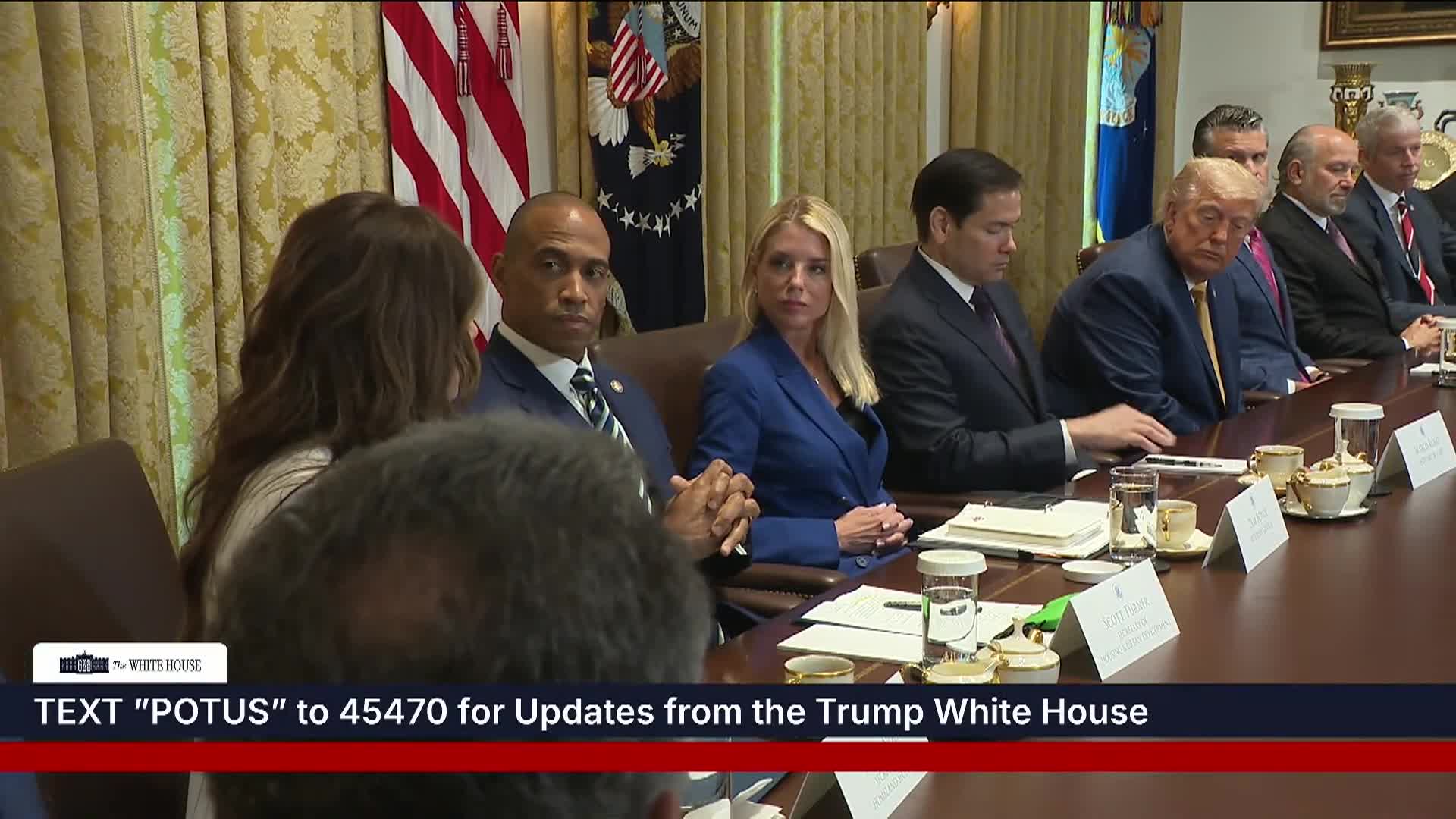 Thumbnail image for President Attends a Cabinet Meeting
