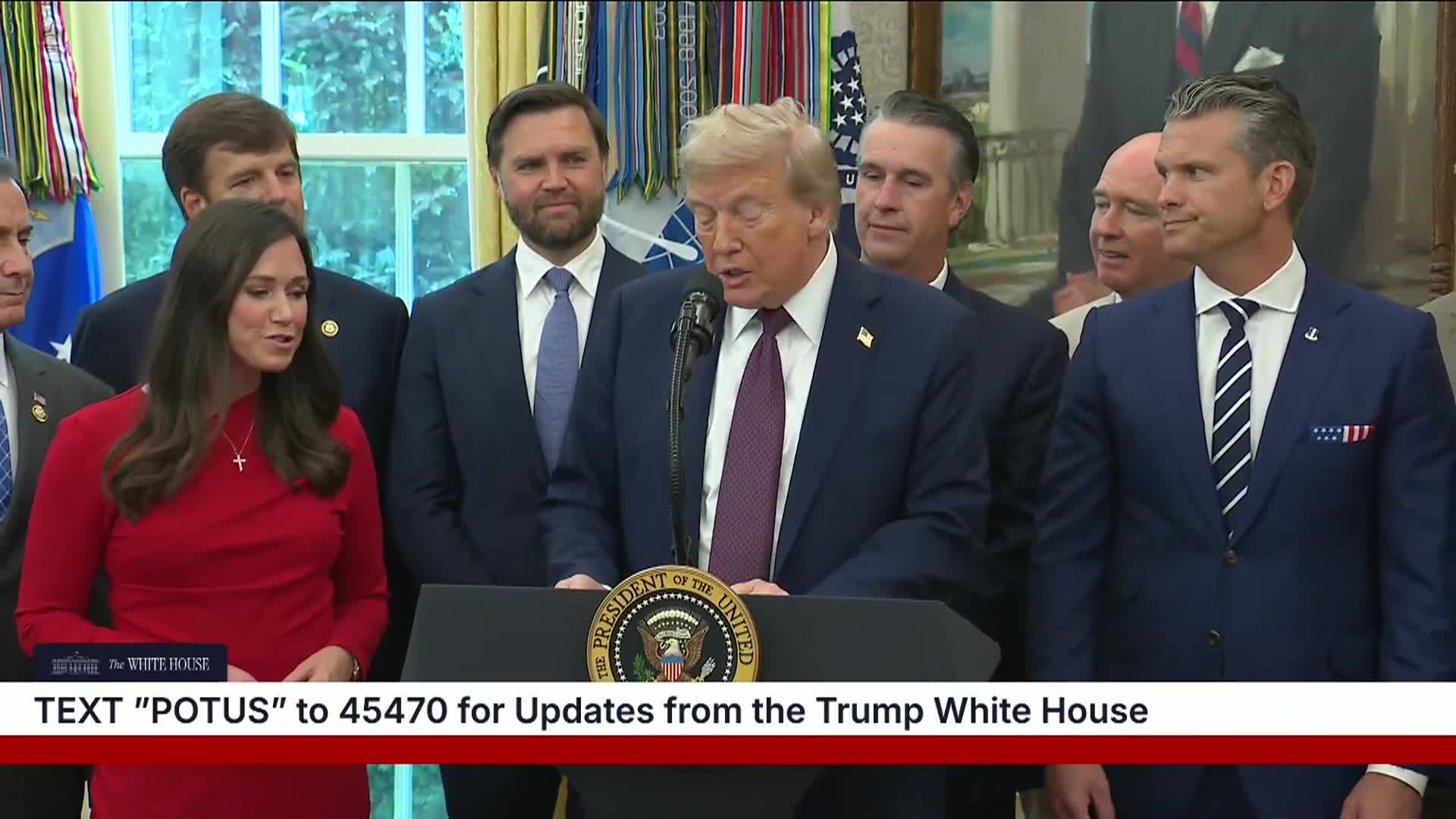 Thumbnail image for President Makes an Announcement 9/2/25