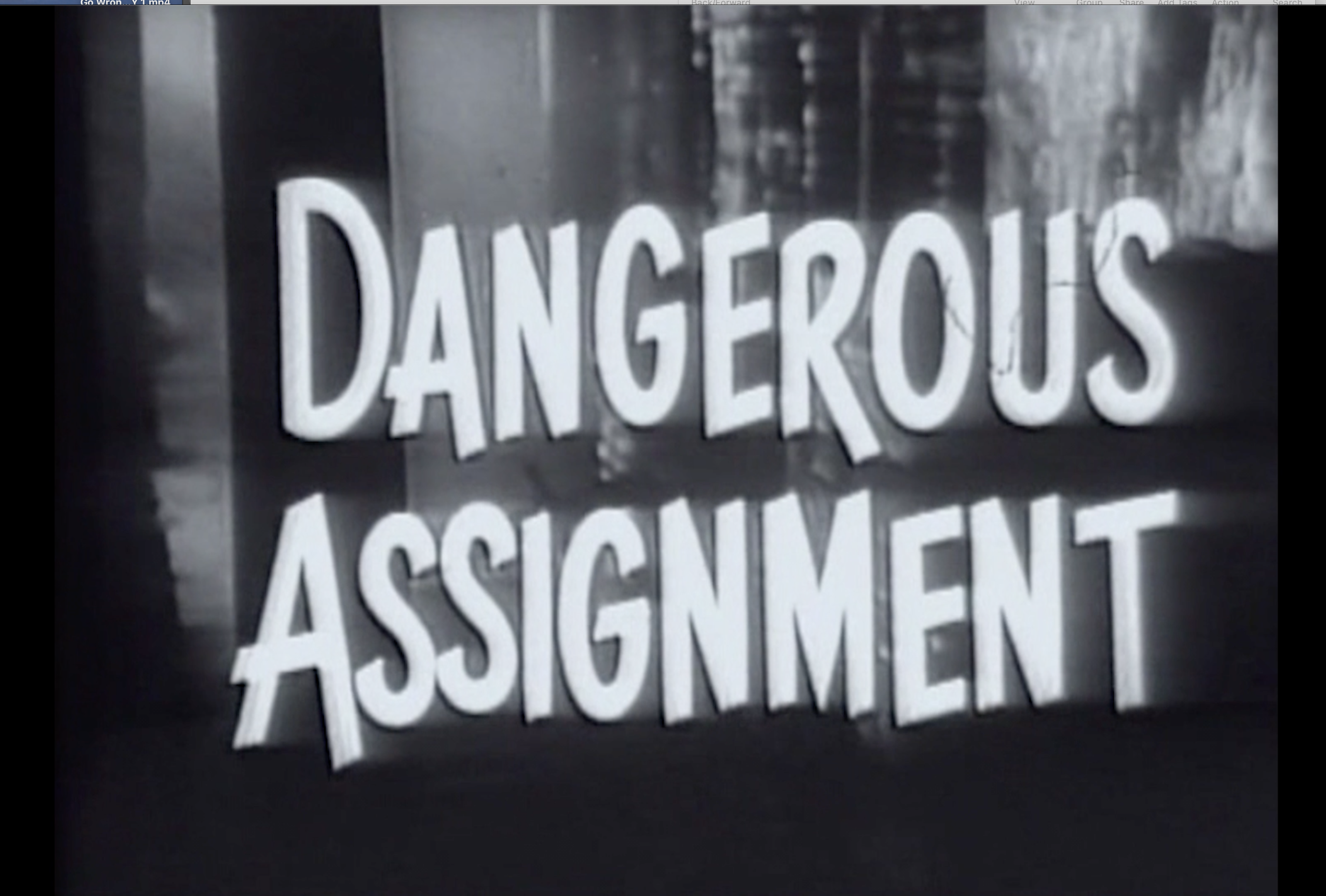 Vintage TV: Dangerous Assignment
