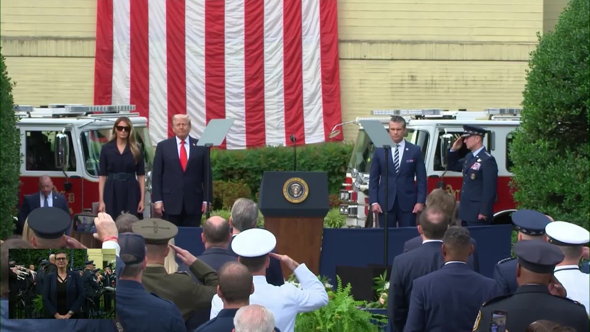 Thumbnail image for President Attends 9-11 Service