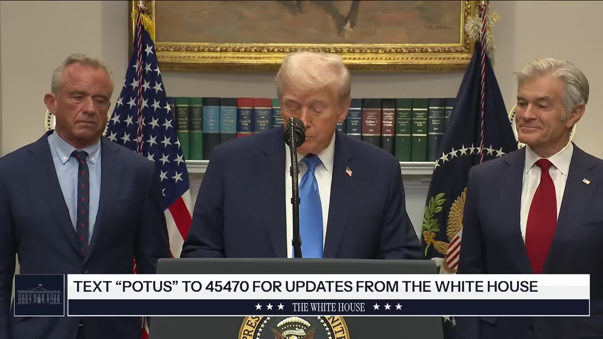 Thumbnail image for President Makes Announcement, Sept. 22