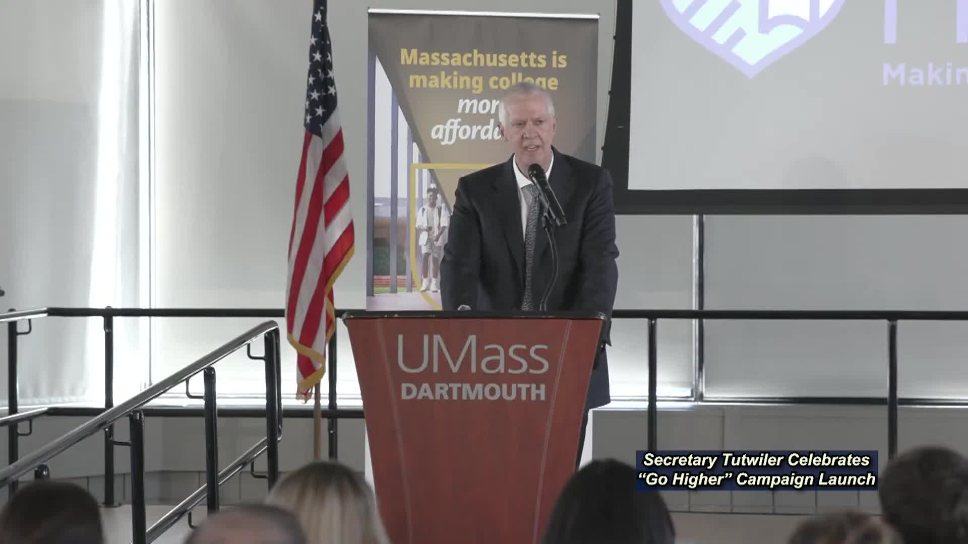 Sec. Tutweiler Launches "Go Higher" Campaign