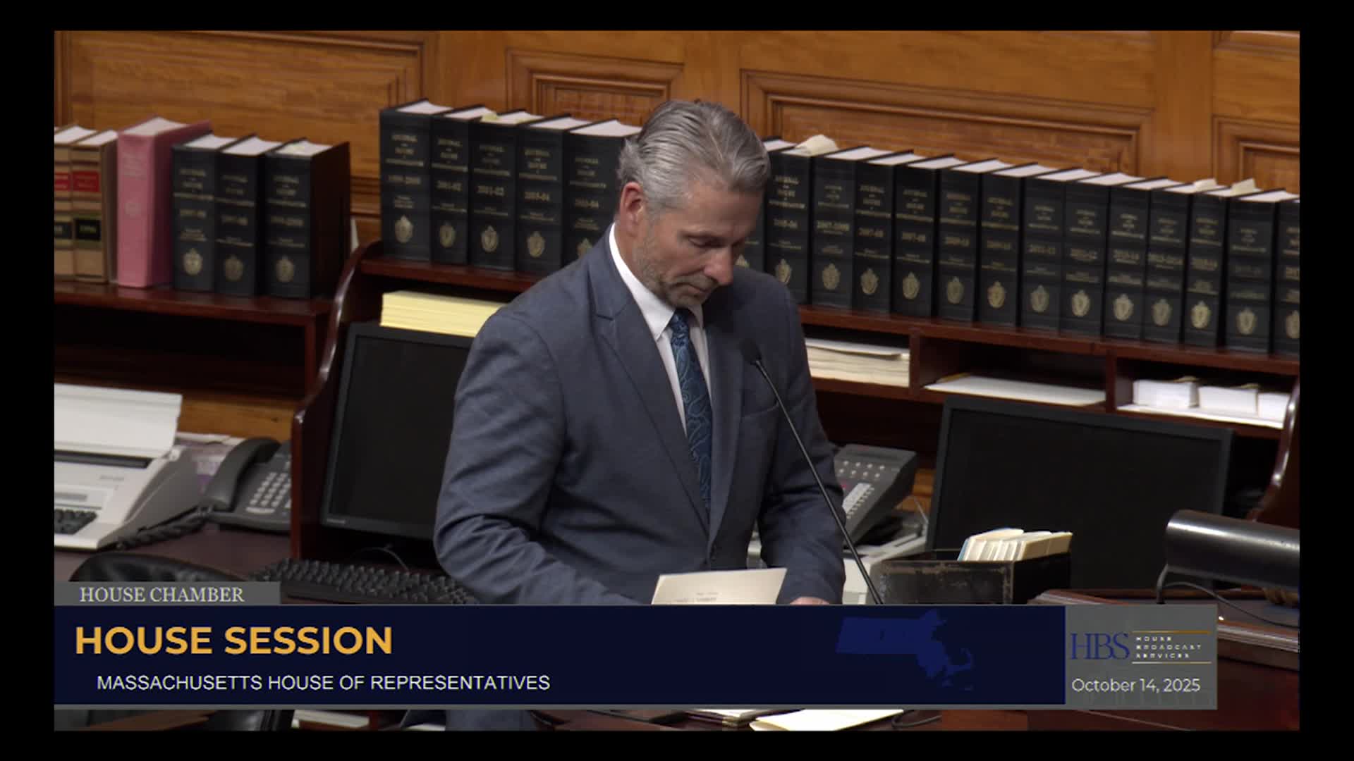 MA House of Representatives, Oct. 14-16