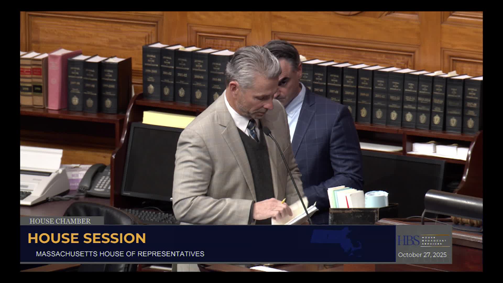 Thumbnail image for MA House of Representatives, Oct. 27-30