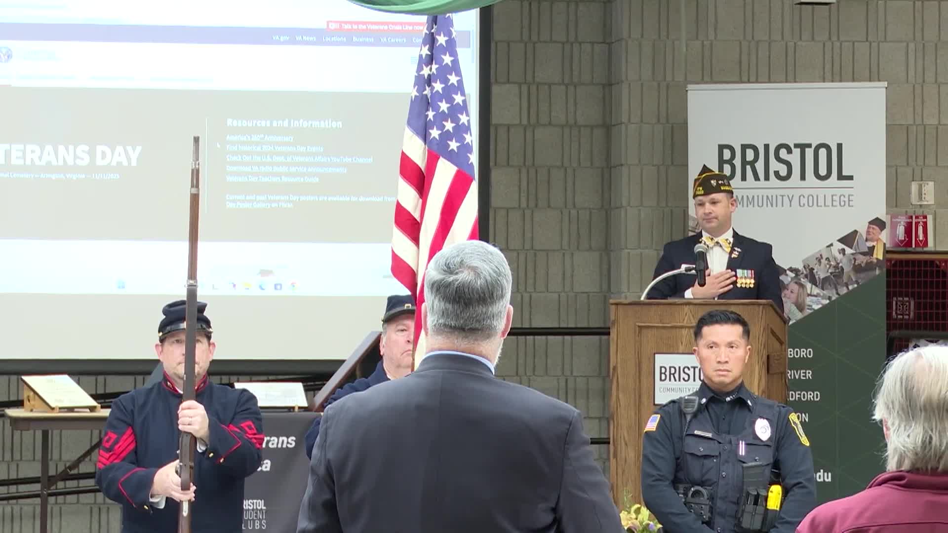 BCC Stars, Stripes & Service Ceremony