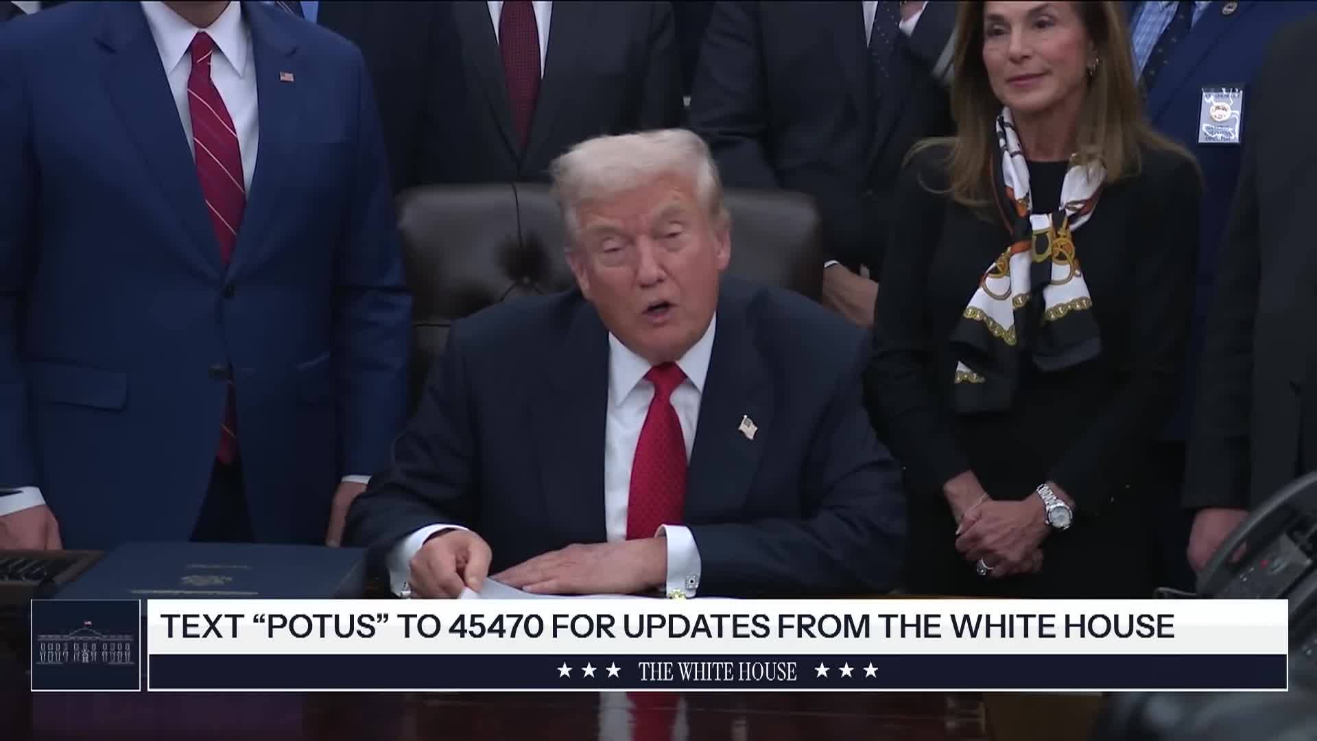 President Signs Senate Amendment