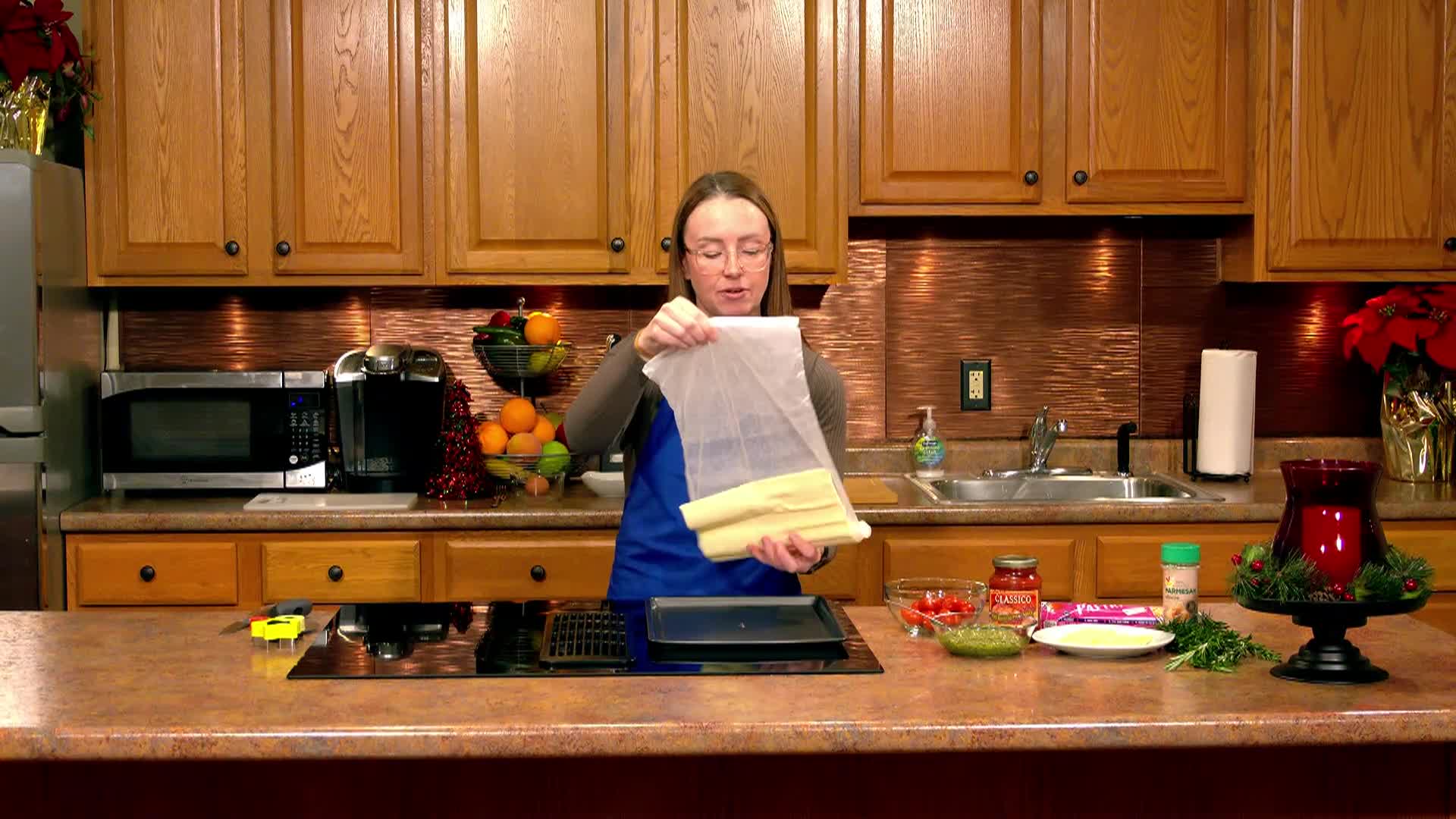 Cooking Healthy: Christmas Tree Pastry Puff