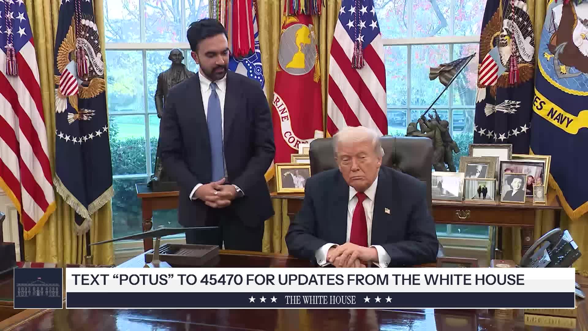 President Meets with NYC Mayor-Elect