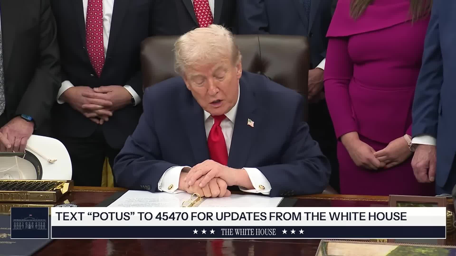 Thumbnail image for President Signs a Bill, Dec. 12