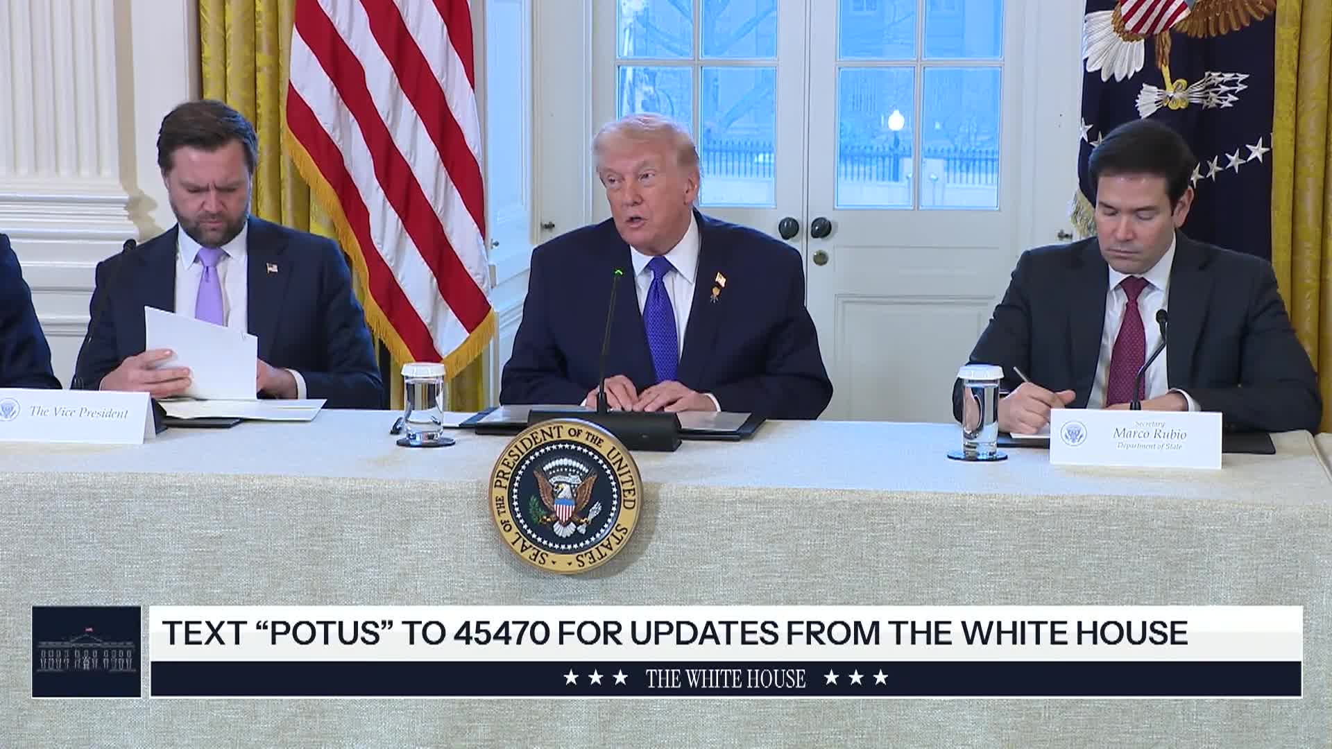 President Meets with Oil Executives