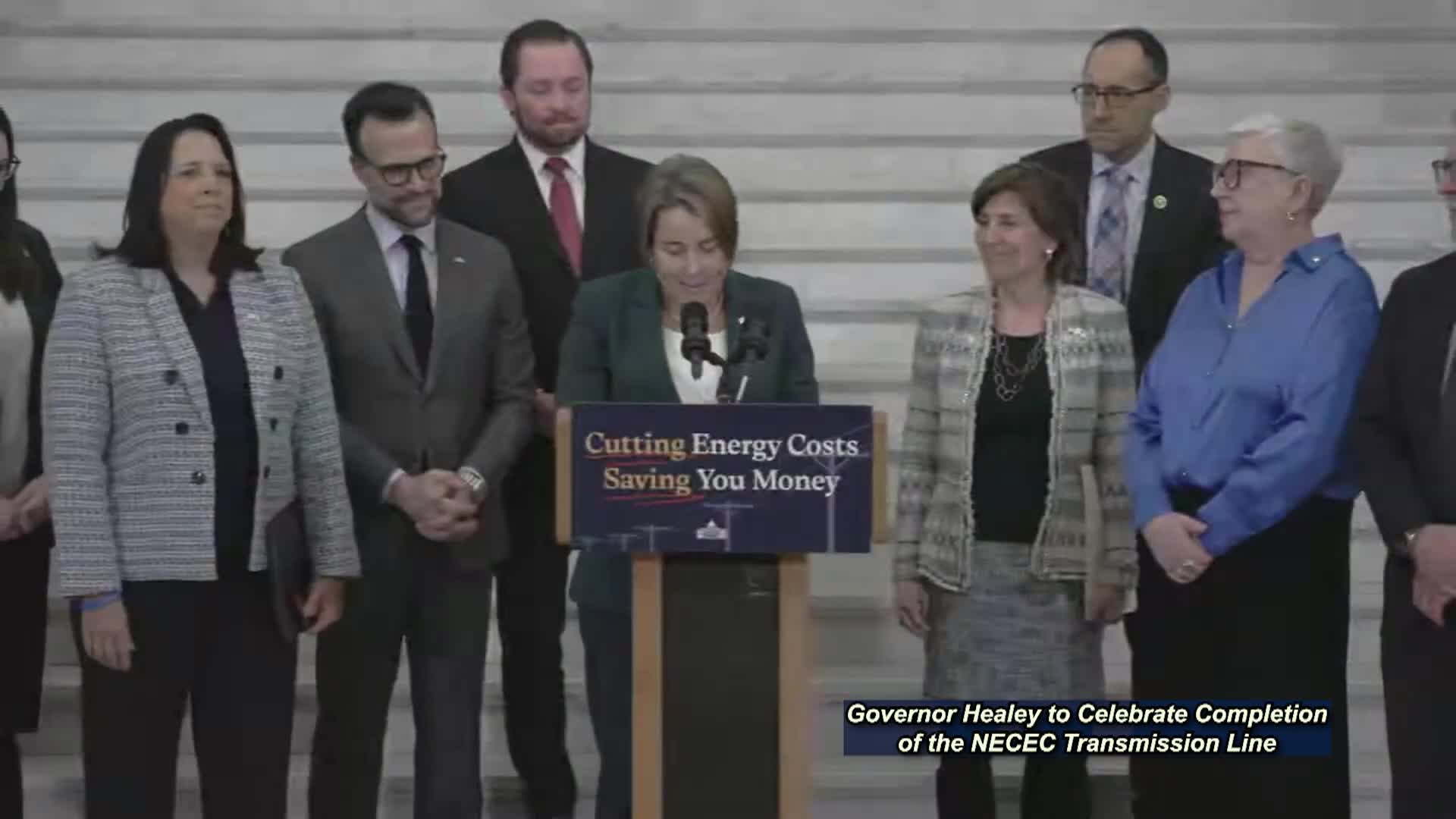 Governor on NECEC Line Completion