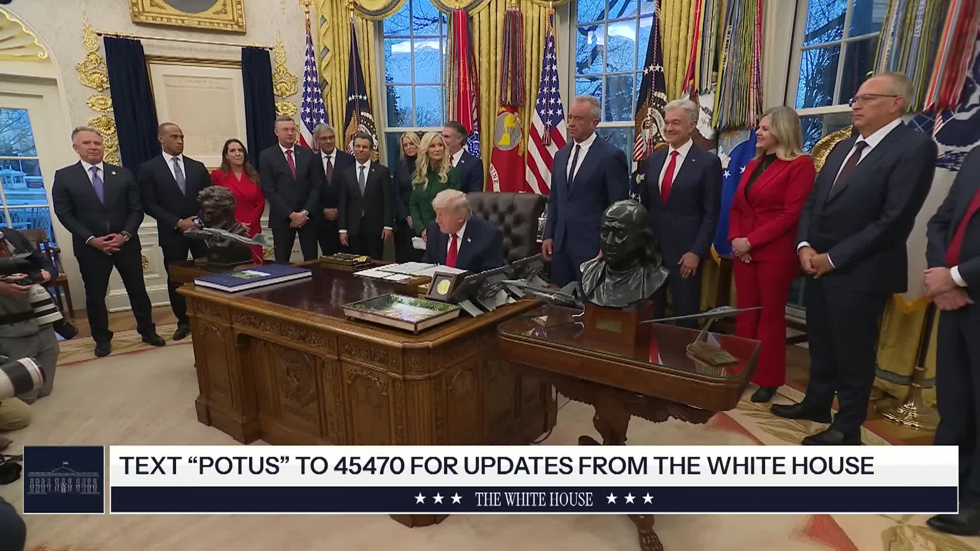 Thumbnail image for President Makes An Announcement, Jan. 29